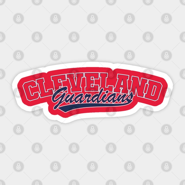 Cleveland Guardians Sticker by Nagorniak